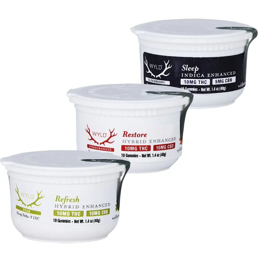 WYLD D9 Blend Gummies Smoke Drop