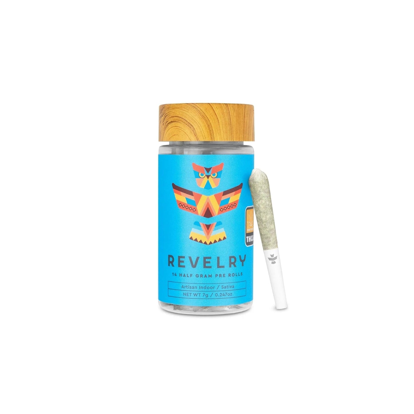 Revelry Passion Fruit Punch THCA Pre Rolls 14 Pack Smoke Drop