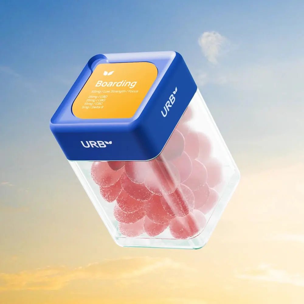 URB Boarding Skybites THC+CBD+CBG+CBC Smoke Drop