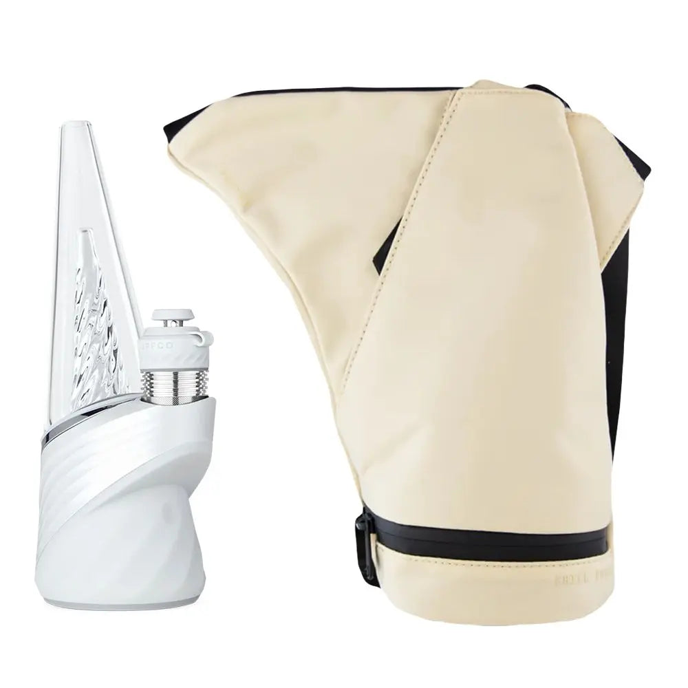 Puffco Peak Pro 3DXL Chamber eRig & Travel Bag Bundle | Pearl Smoke Drop