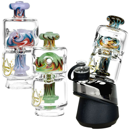 Pulsar FAB Ball Showerhead Attachment for Puffco Peak Pro 4.25" Smoke Drop