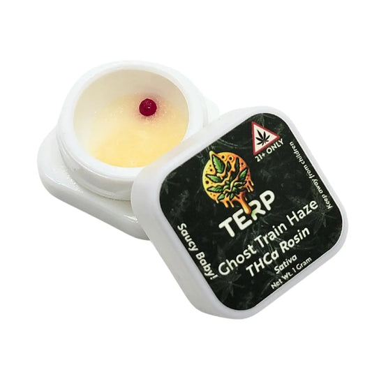 Rosin THCA Concentrate | Ghost Train Haze (Sativa) | 1 gram Smoke Drop