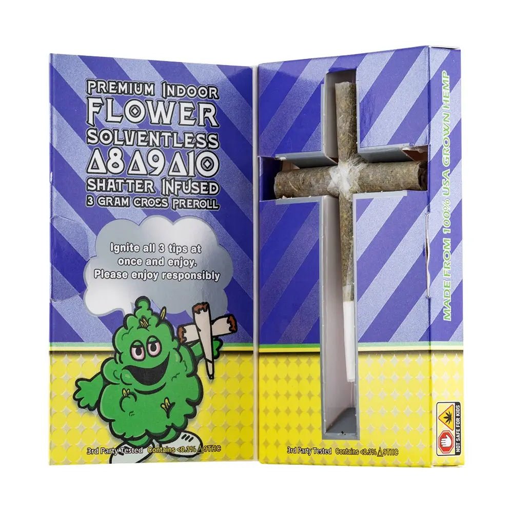 Dazed THC Blend Infused Cross Pre-Roll | 3g Smoke Drop