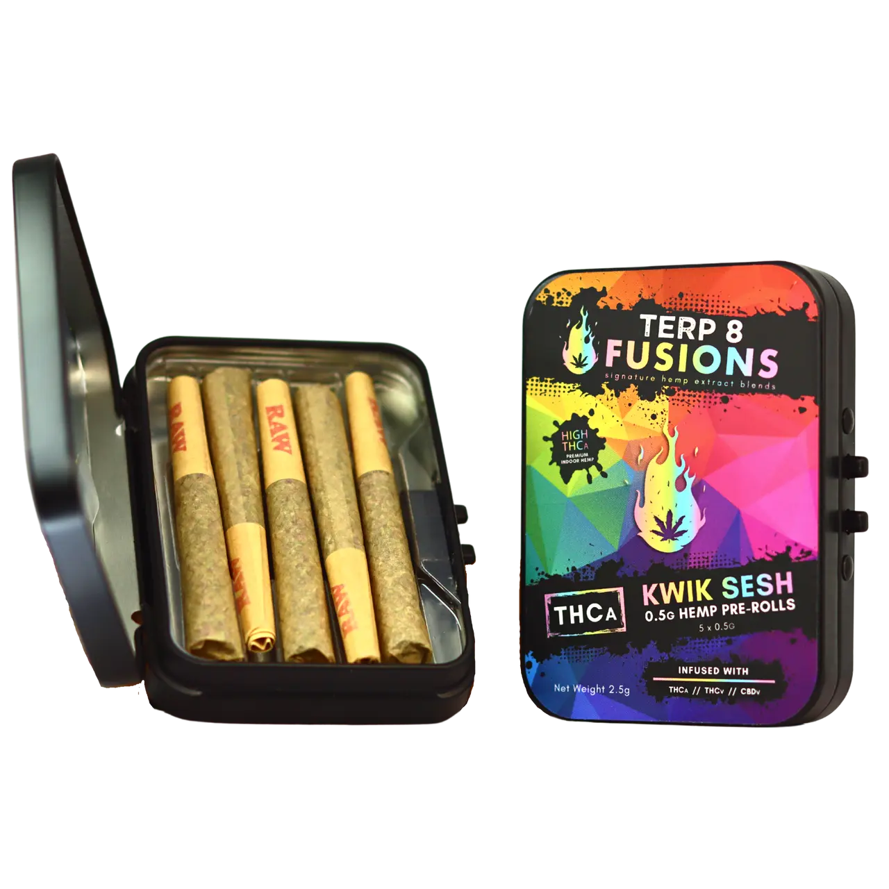 Kwik Sesh 0.5g THCa Pre-Rolls [5ct] Smoke Drop