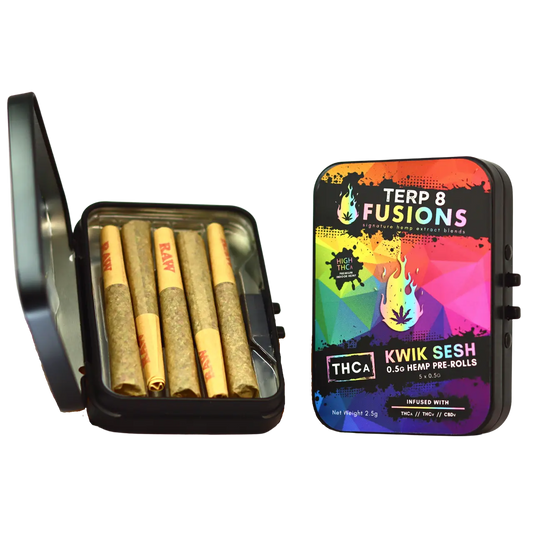 Kwik Sesh 0.5g THCa Pre-Rolls [5ct] Smoke Drop