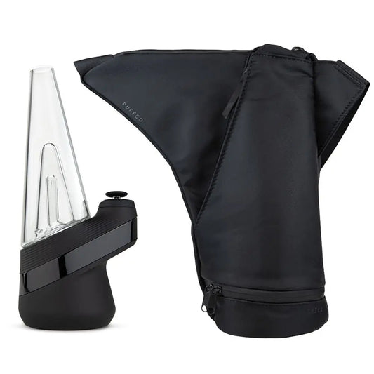 Puffco New Peak Vaporizer & Travel Bag Bundle | Onyx Smoke Drop