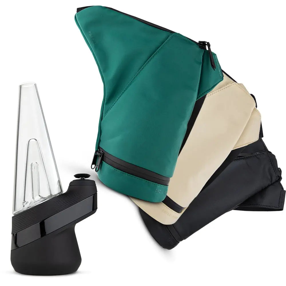 Puffco New Peak Vaporizer & Travel Bag Bundle | Onyx Smoke Drop