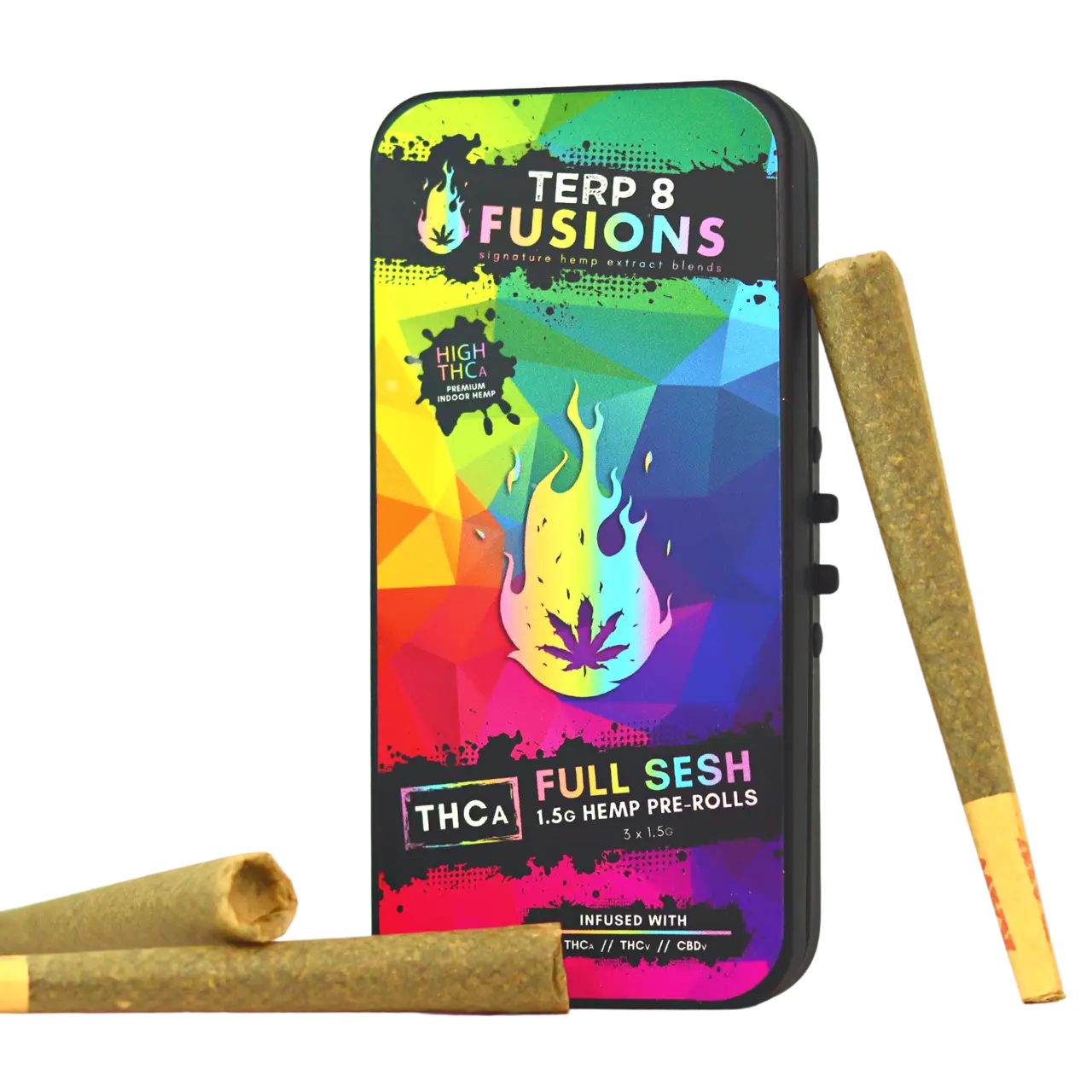 Full Sesh 1.5g THCa Pre-Rolls [3ct] Smoke Drop