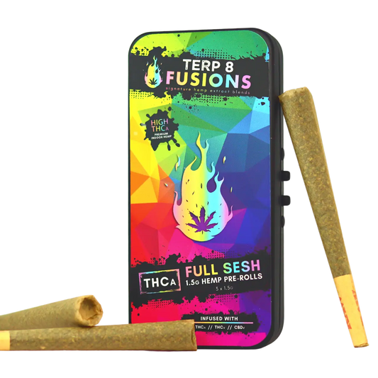 Full Sesh 1.5g THCa Pre-Rolls [3ct] Smoke Drop