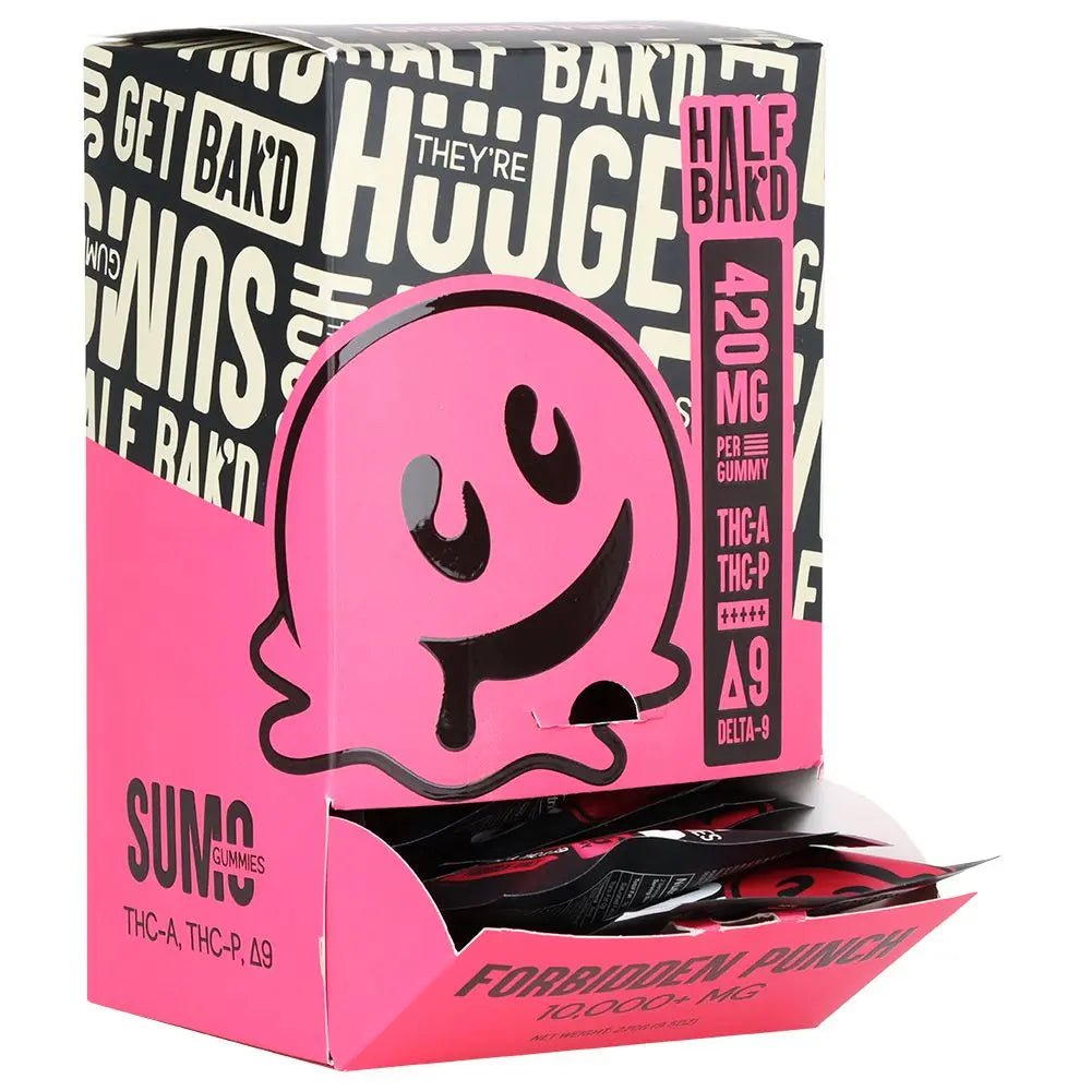 Half Bak'd Sumo THCA, THCP & D8 Gummies Smoke Drop