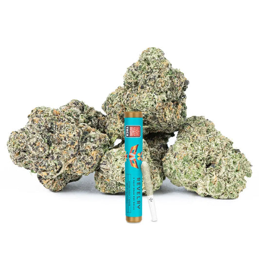 Revelry Pink Guava THCA Pre Rolls 2 Pack Smoke Drop