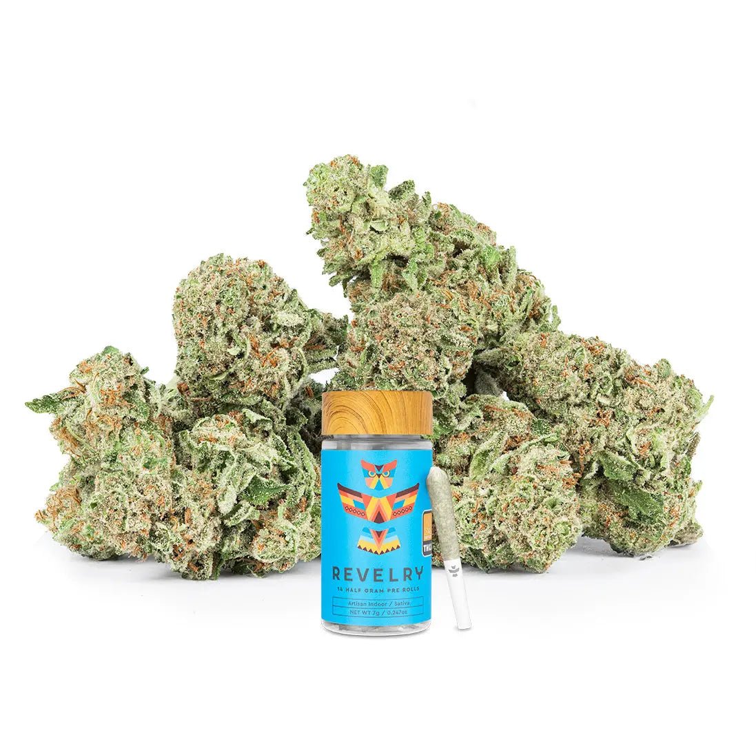 Revelry Passion Fruit Punch THCA Pre Rolls 14 Pack Smoke Drop