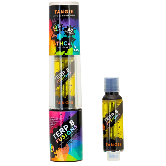 Tangie 2.25g THCA + D8 Live Resin Cartridge | Terp 8 Smoke Drop