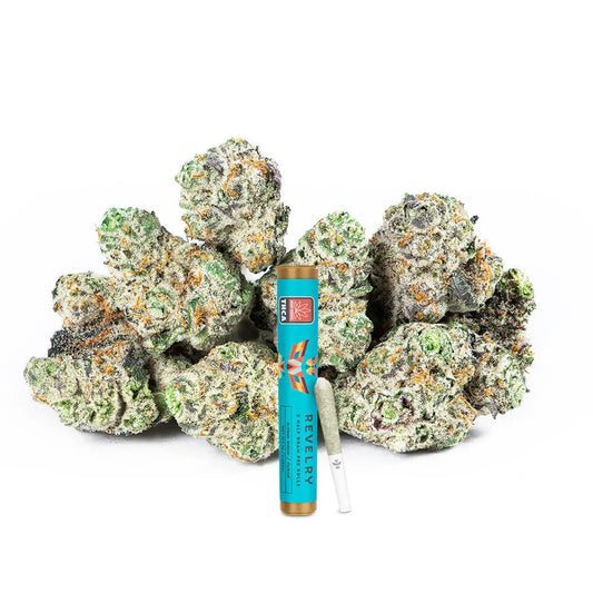Revelry Georgia Pie THCA Pre Rolls 2 Pack Smoke Drop